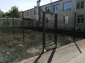 3D заборы для школы 15 метров фото в Фрязино